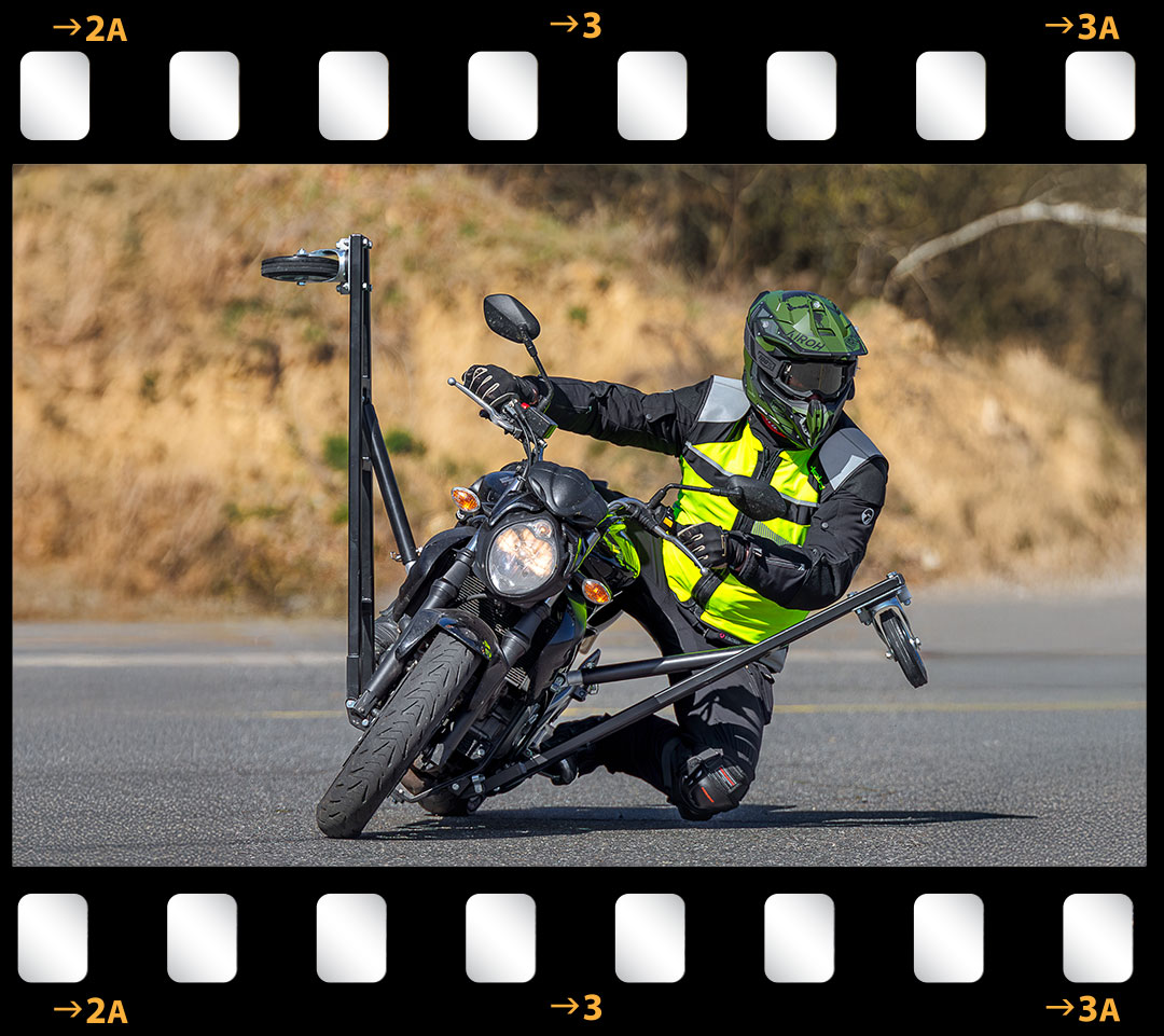 Fortgeschrittenes Motorradtraining mit Schräglage bei Balko’s Fahrschule