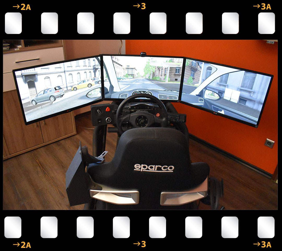 PKW-Fahrtechnik im Simulator bei Balko’s Fahrschule